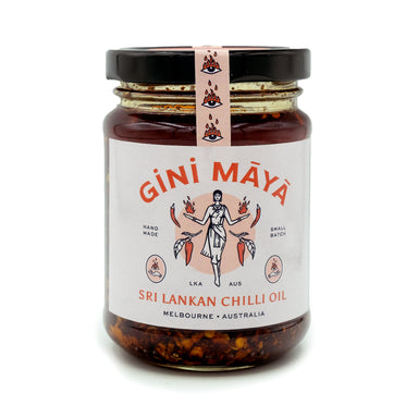 Gini Maya - Sri Lankan Chilli Oil - Mat's Hot Shop - Australia's Hot Sauce Store