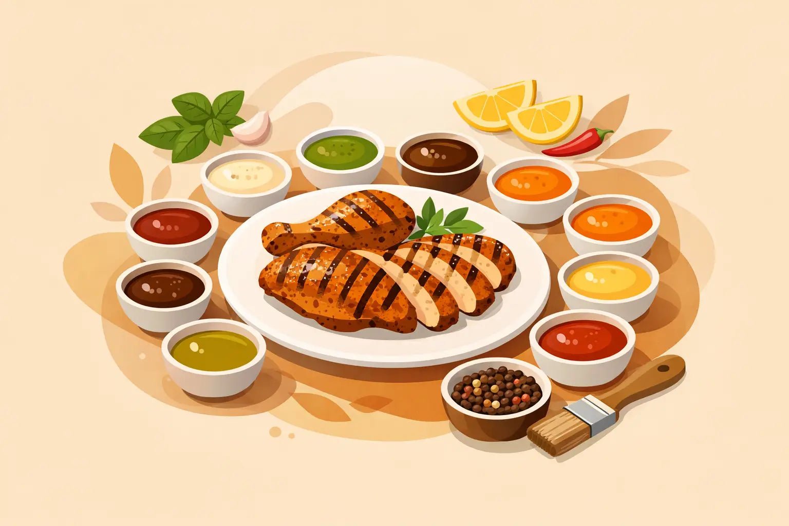 10 Best Sauces for Grilled Chicken, Sorted - Mat's Hot Shop