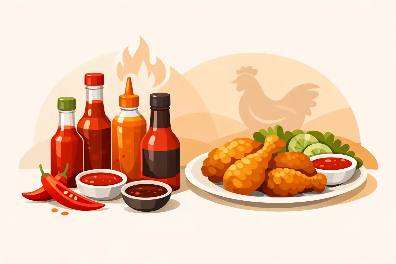 12 Best Chilli Sauces for Chicken, Sorted - Mat's Hot Shop