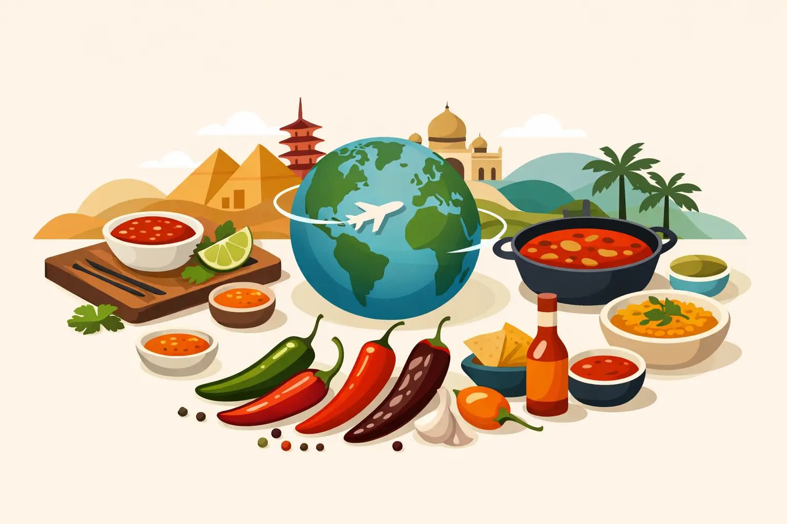 A Guide to Global Chilli Flavours at Home - Mat's Hot Shop