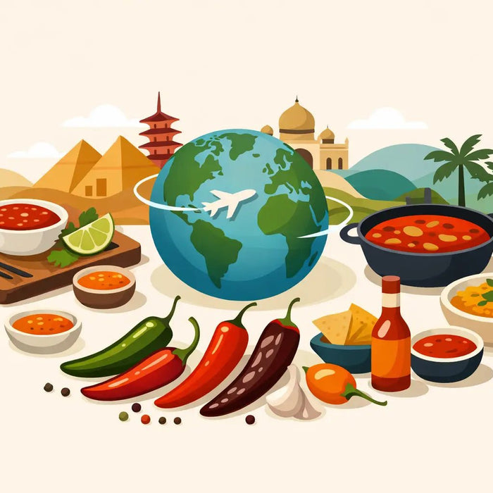 A Guide to Global Chilli Flavours at Home - Mat's Hot Shop
