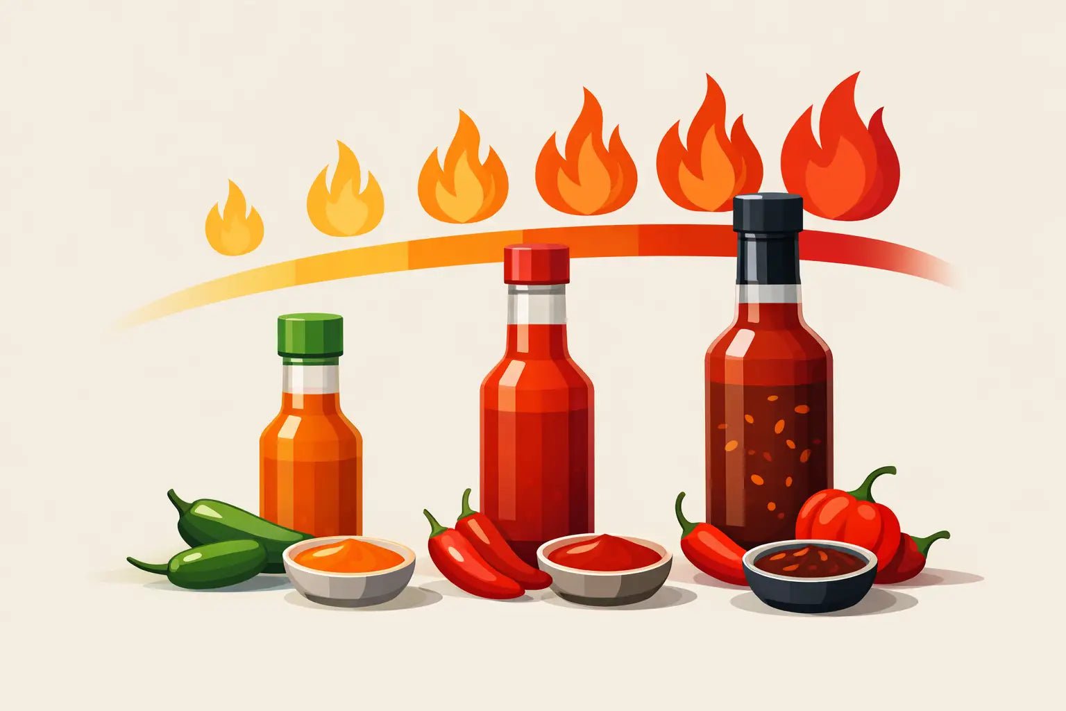 A Guide to Sauce Heat Levels and Big Flavour - Mat's Hot Shop