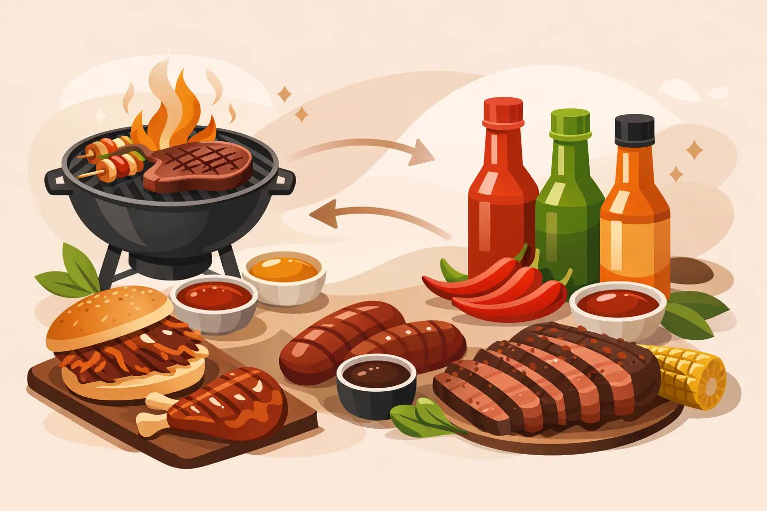 Barbecue Hot Sauce Pairings That Actually Work - Mat's Hot Shop
