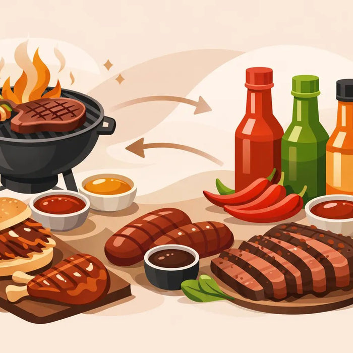 Barbecue Hot Sauce Pairings That Actually Work - Mat's Hot Shop
