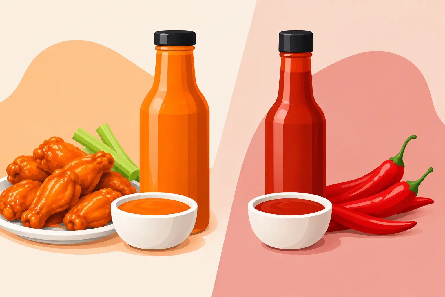 Buffalo Sauce Versus Hot Sauce Explained - Mat's Hot Shop