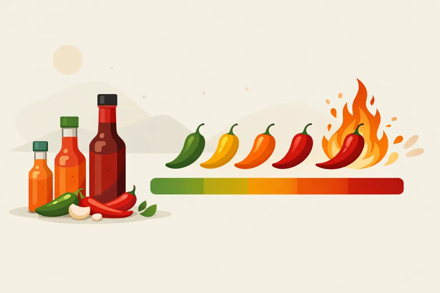 Hot Sauce Heat Level Guide for Real Flavour - Mat's Hot Shop