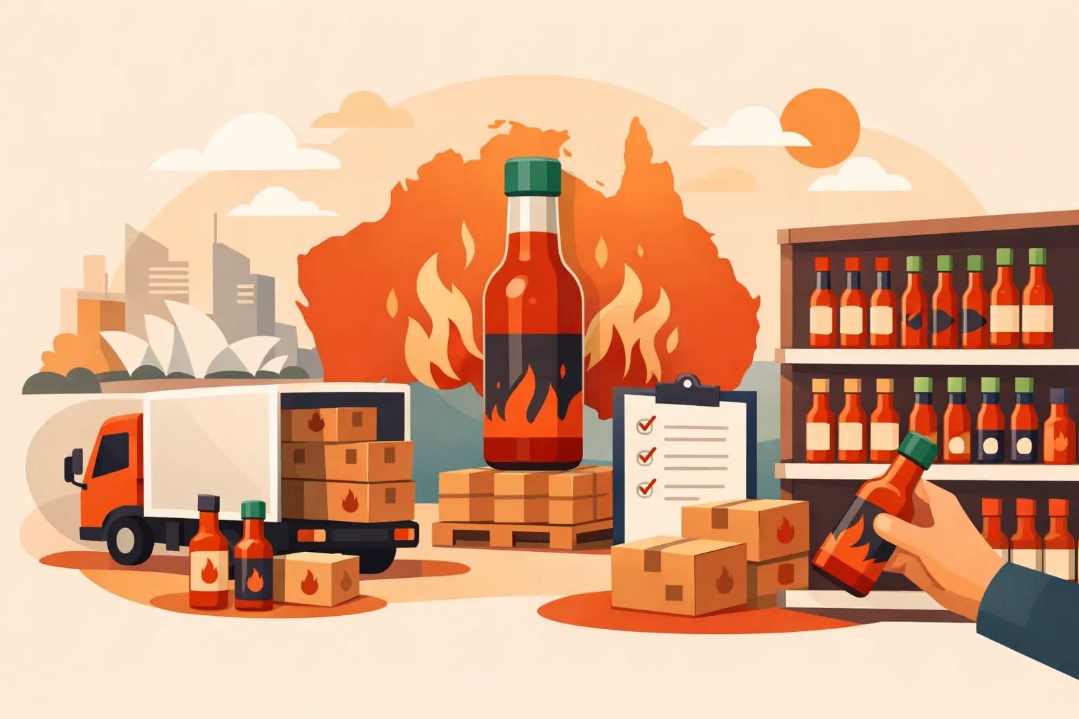 Hot Sauce Wholesale Australia for Better Shelves - Mat's Hot Shop