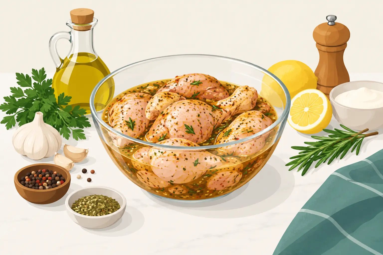 How to Marinate Chicken for Proper Flavour - Mat's Hot Shop