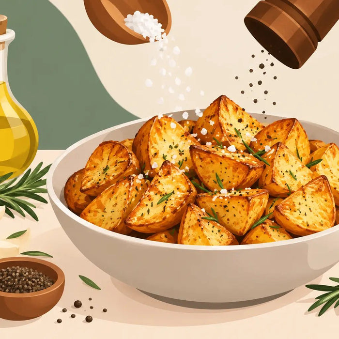 How to Season Roast Potatoes for Big Flavour - Mat's Hot Shop