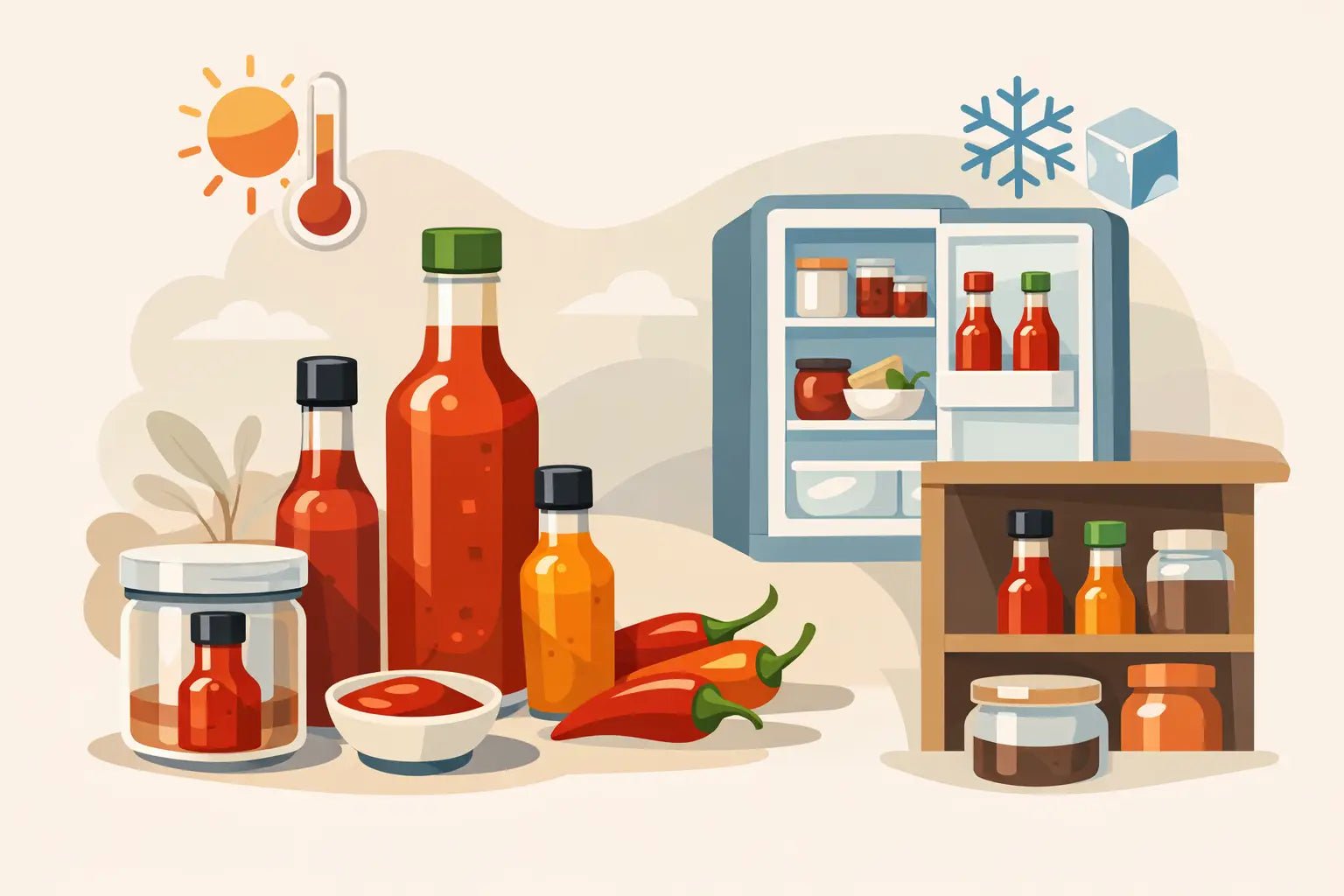 How to Store Hot Sauce the Right Way - Mat's Hot Shop