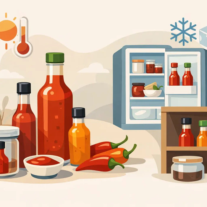 How to Store Hot Sauce the Right Way - Mat's Hot Shop