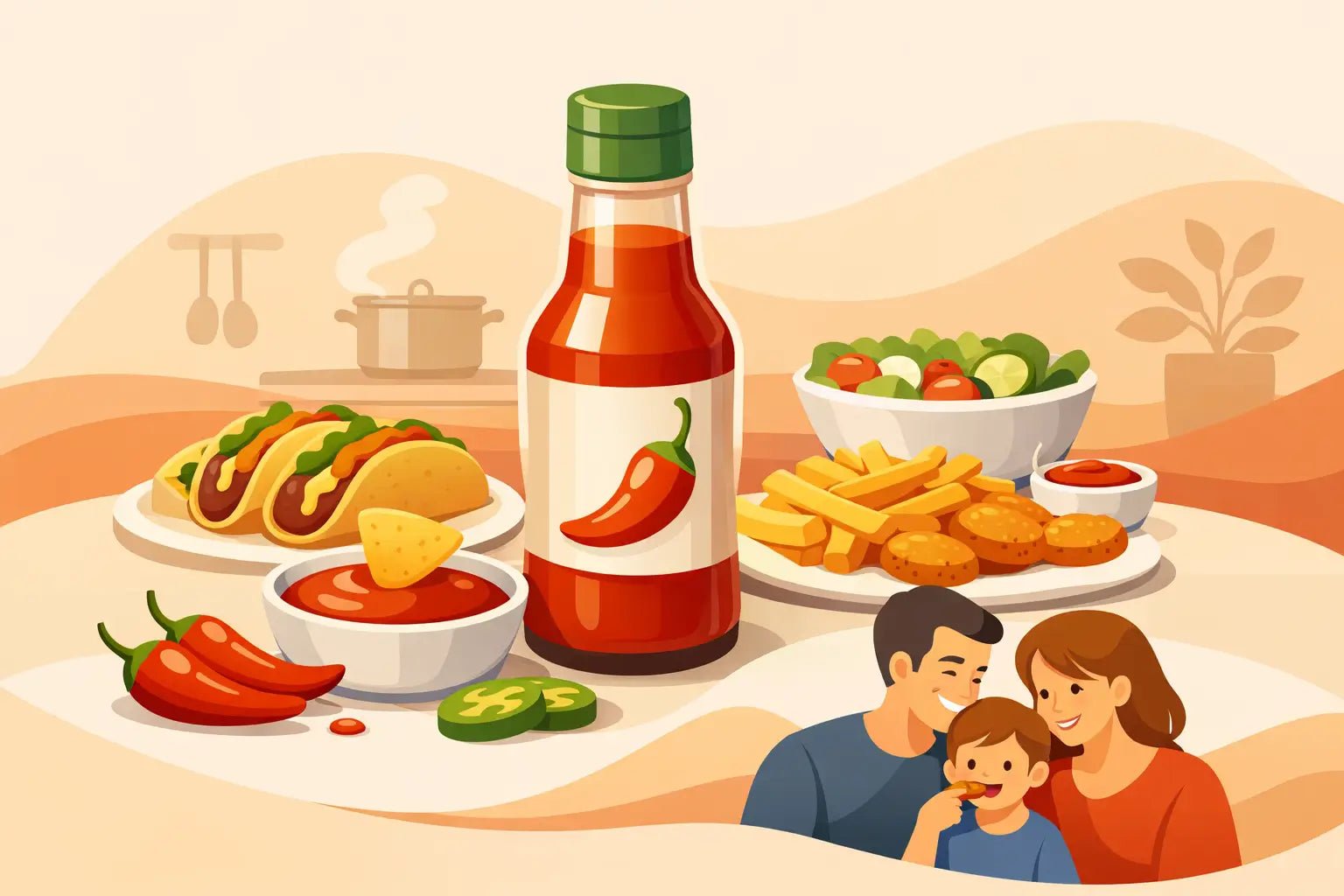Mild Chilli Sauce for Families That Delivers - Mat's Hot Shop
