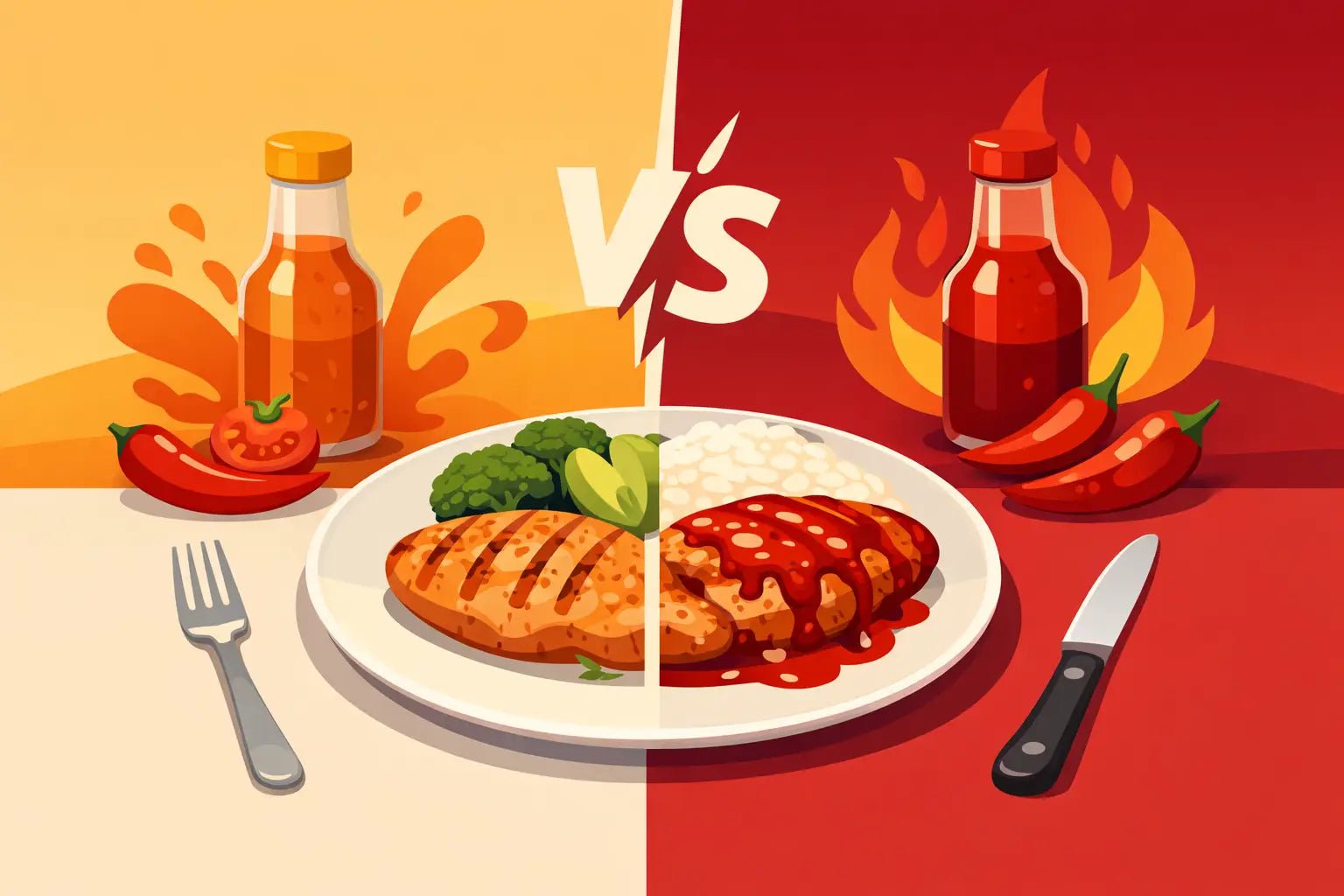 Mild Sauce vs Extra Hot: Which Wins Dinner? - Mat's Hot Shop