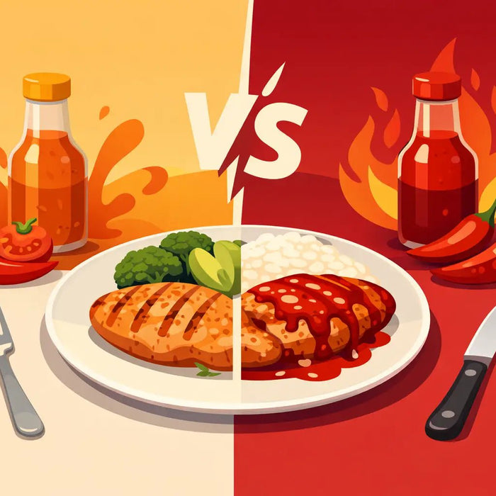 Mild Sauce vs Extra Hot: Which Wins Dinner? - Mat's Hot Shop