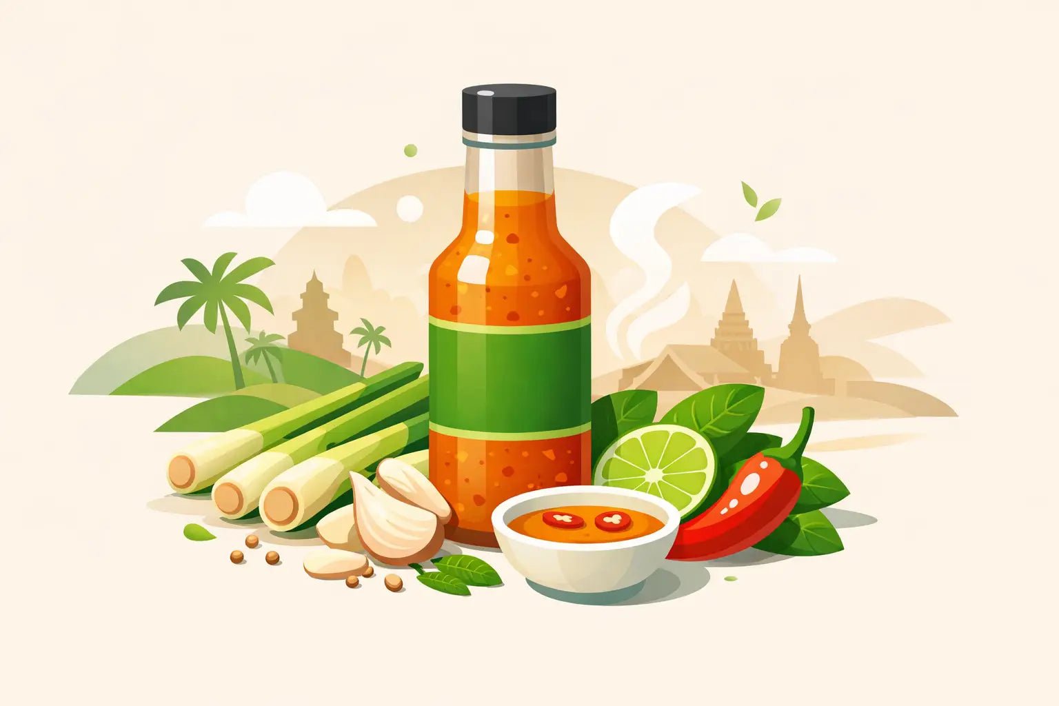 Thai Lemongrass Hot Sauce That Actually Tastes - Mat's Hot Shop