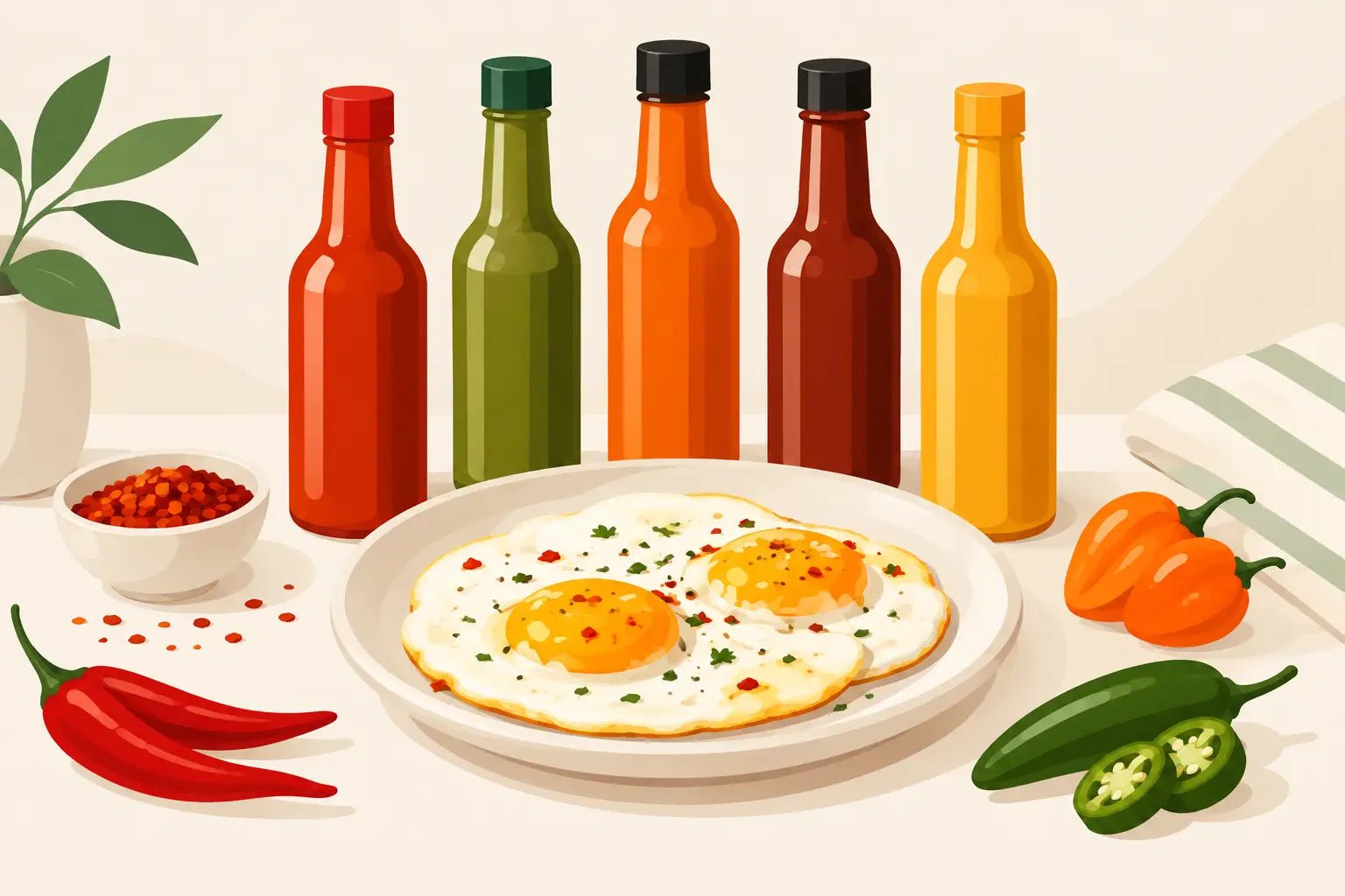 What Hot Sauce Goes With Eggs? Find Your Match - Mat's Hot Shop