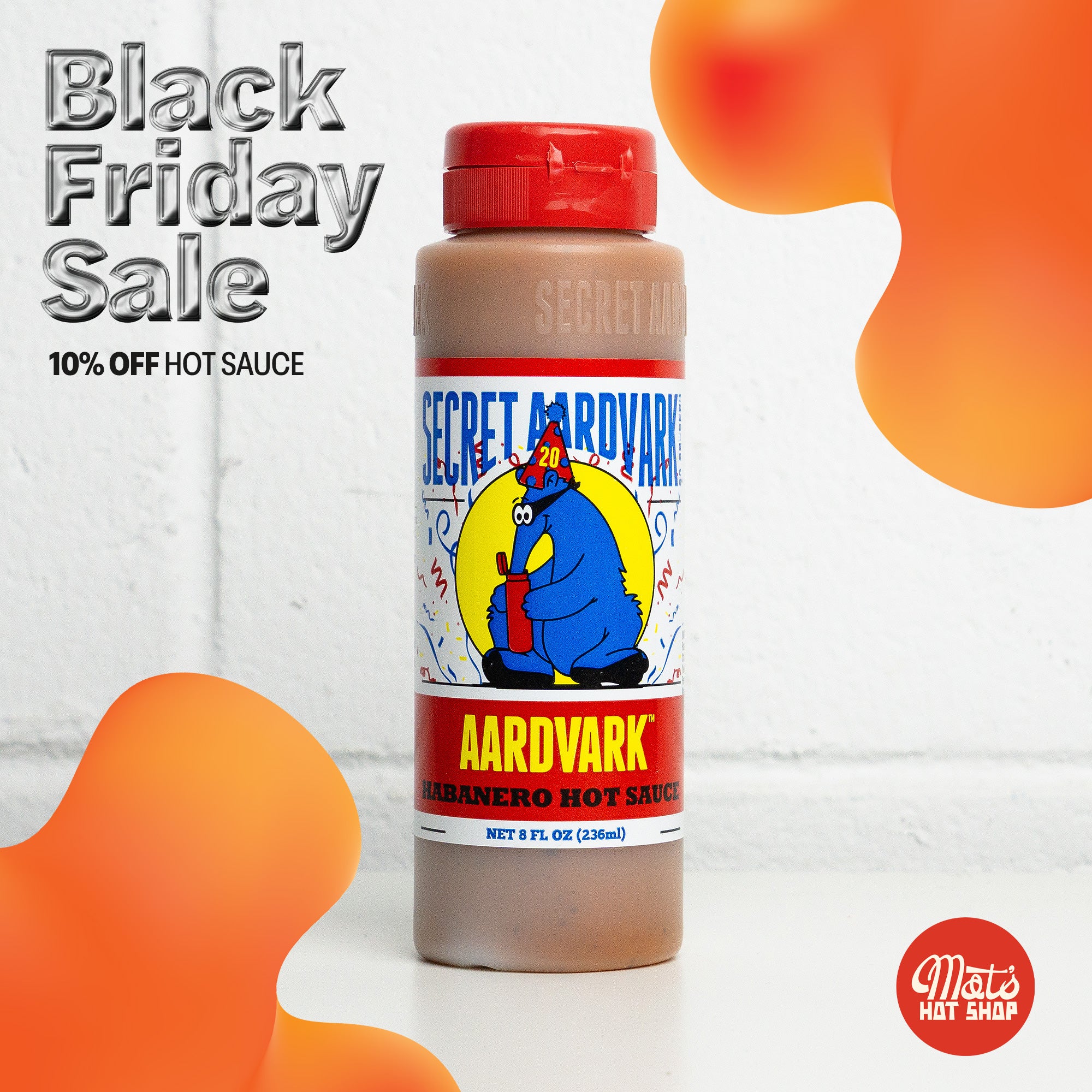 Aardvark Habanero Hot Sauce