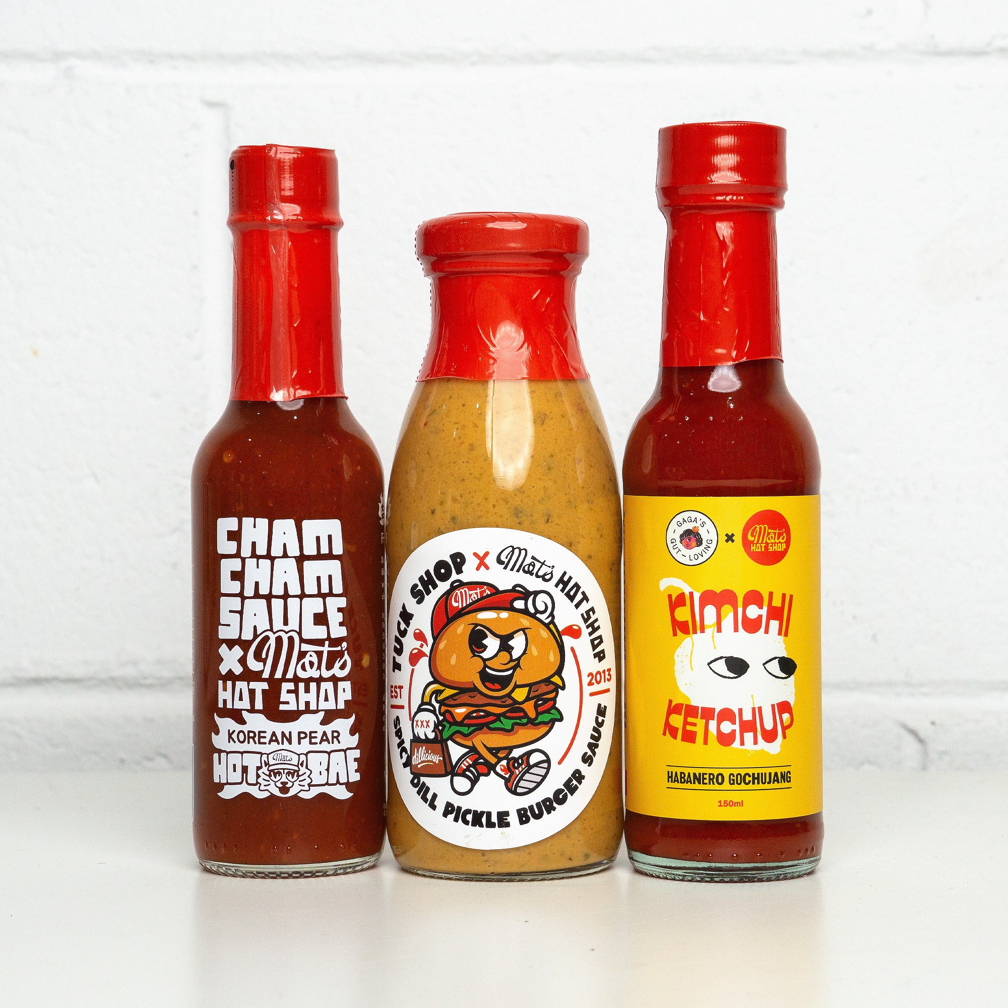 Hot Shop Collab Hot Sauce Trio