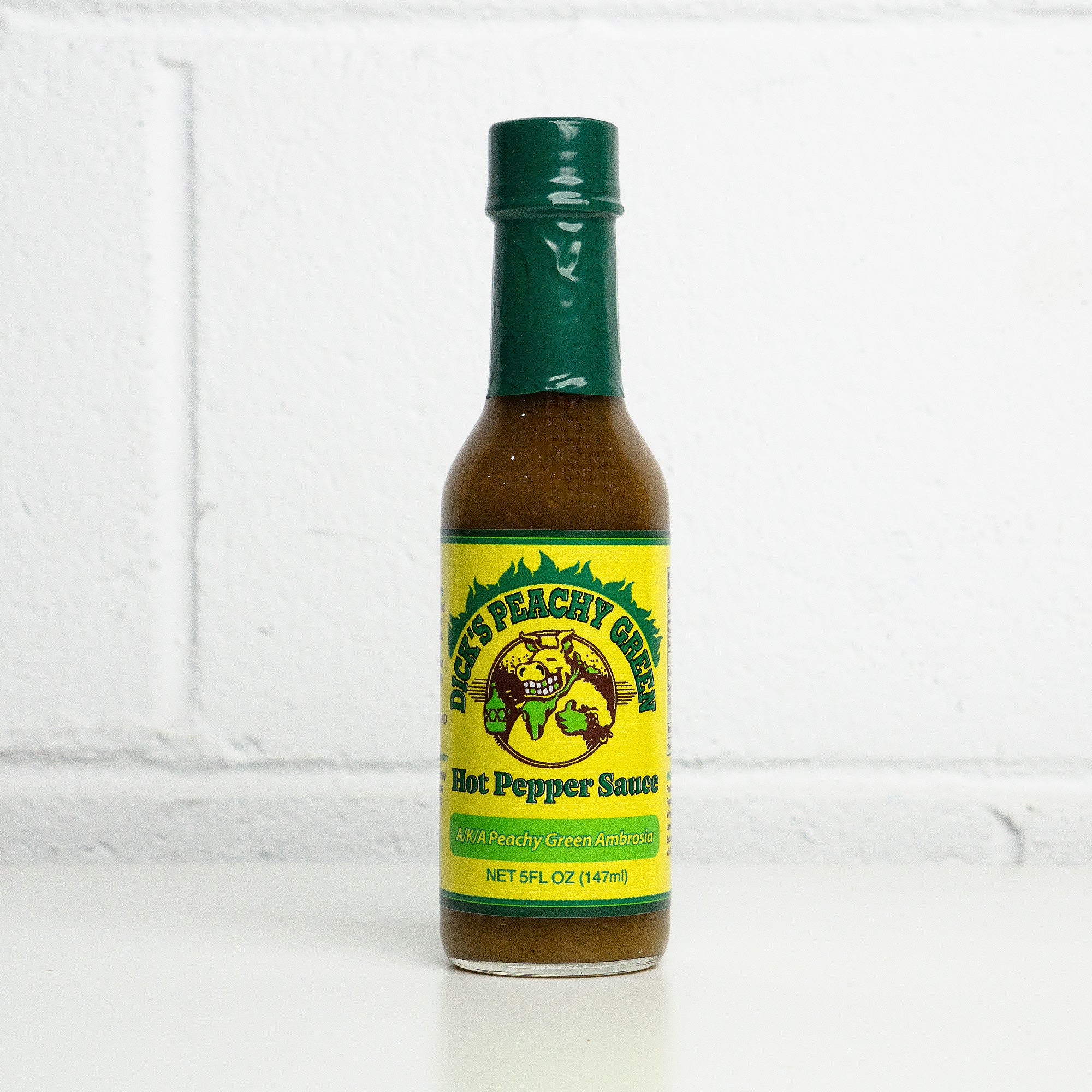 Peachy Green Hot Pepper Sauce