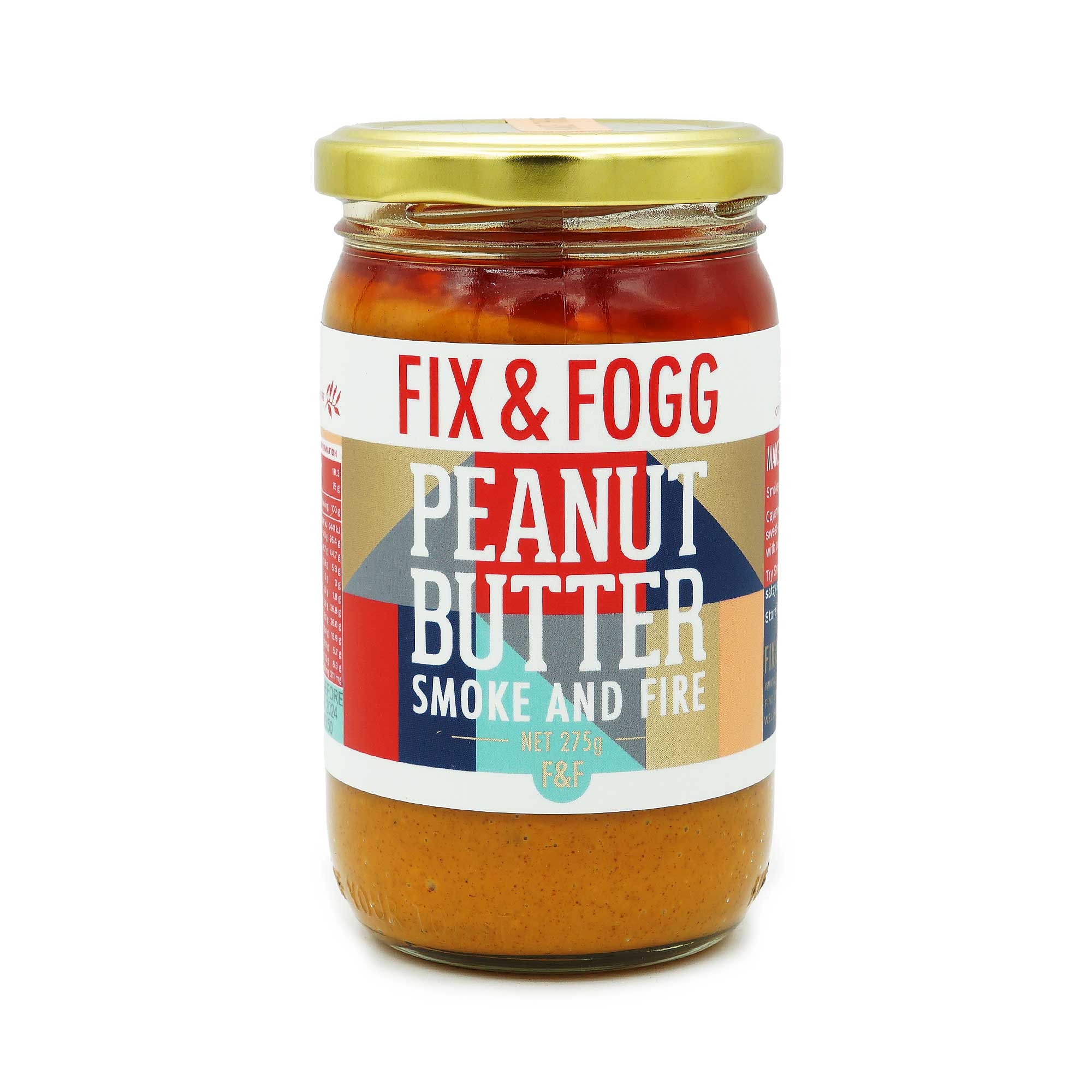Fix & Fogg - Fix & Fogg - Smoke and Fire Peanut Butter - Mat's Hot Shop - Australia's Hot Sauce Store