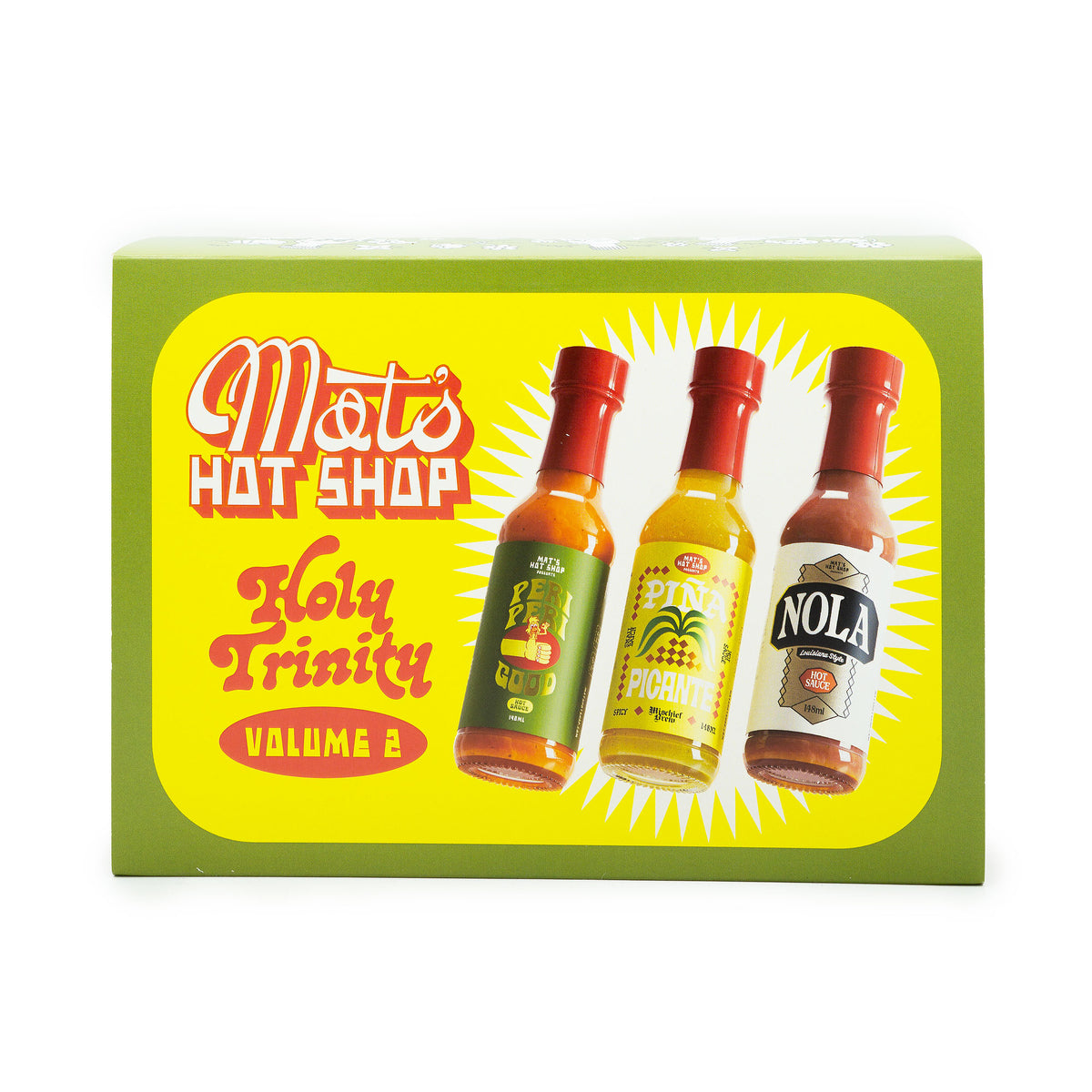 Mat's Hot Shop Holy Trinity Gift Pack Vol 2