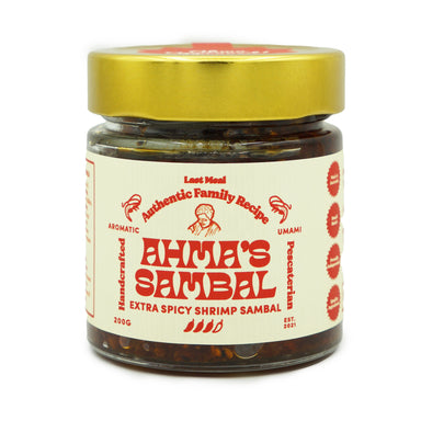 Last Meal - Last Meal - Ahma's Extra Spicy Shrimp Sambal - Mat's Hot Shop - Australia's Hot Sauce Store