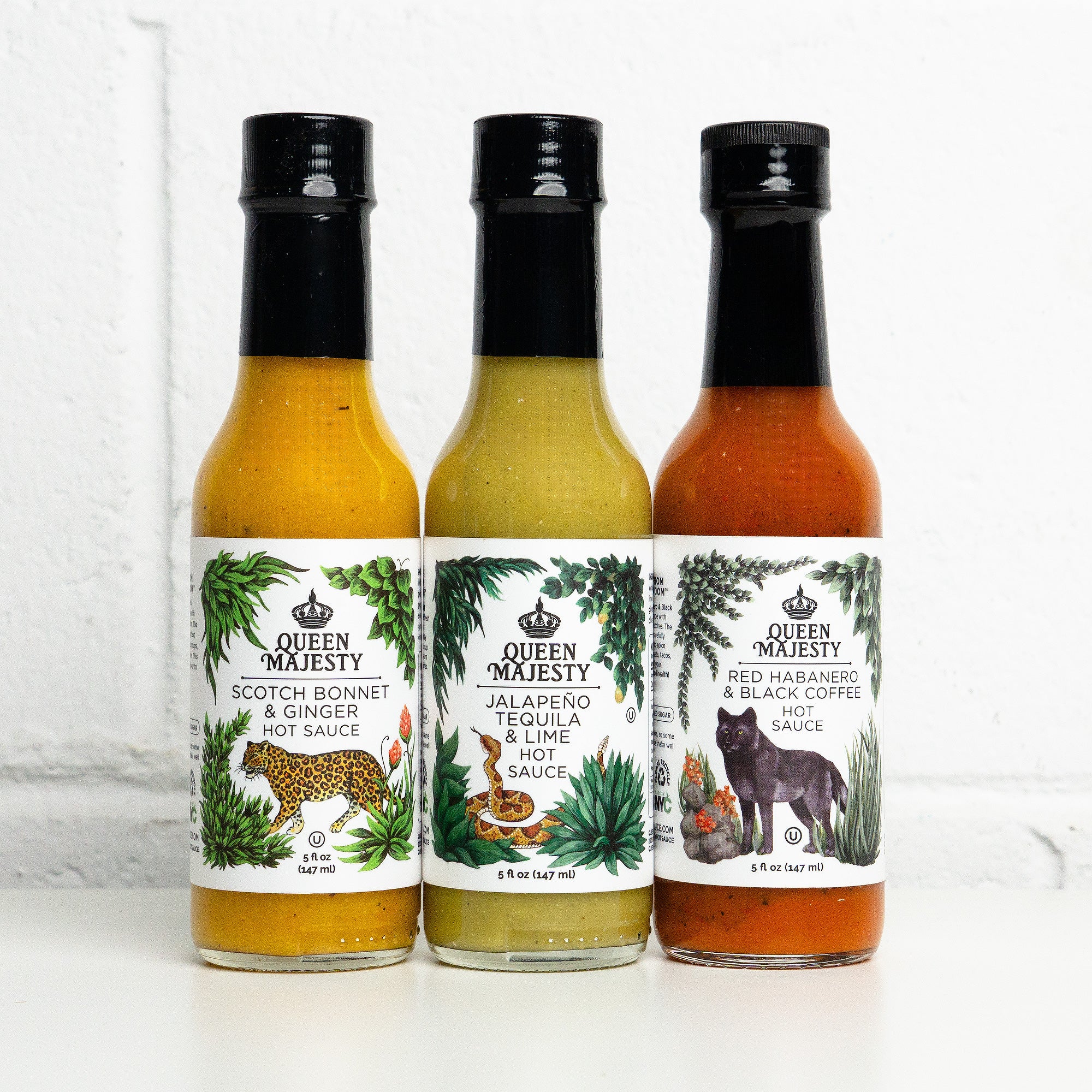 Queen Majesty Hot Sauce Trio