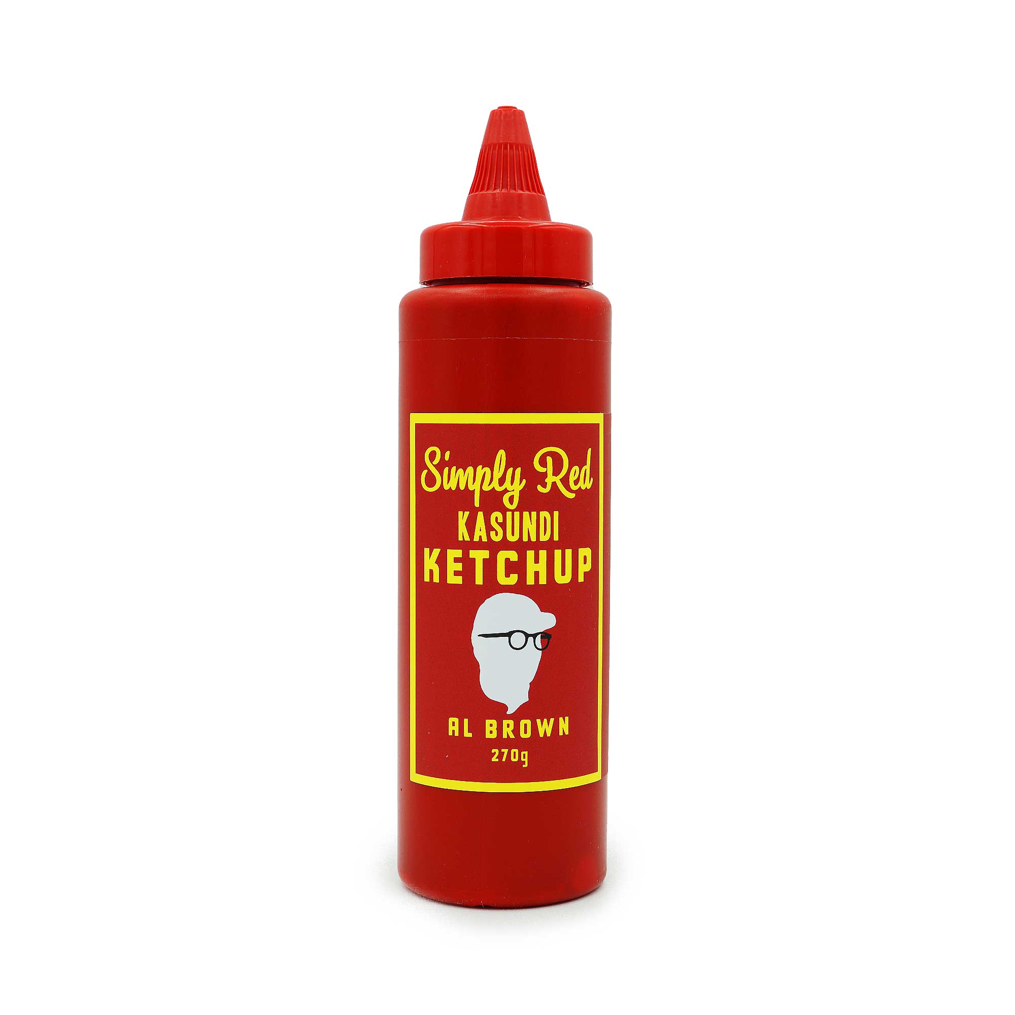 Al Brown - Al Brown - Simply Red Kasundi Ketchup - Mat's Hot Shop - Australia's Hot Sauce Store