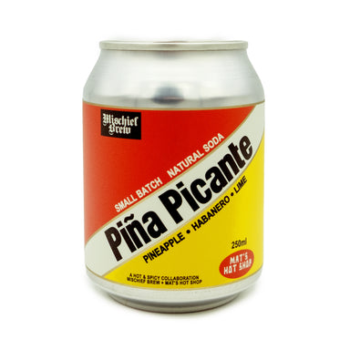Mischief Brew - Piña Picante Soda - Mat's Hot Shop - Australia's Hot Sauce Store