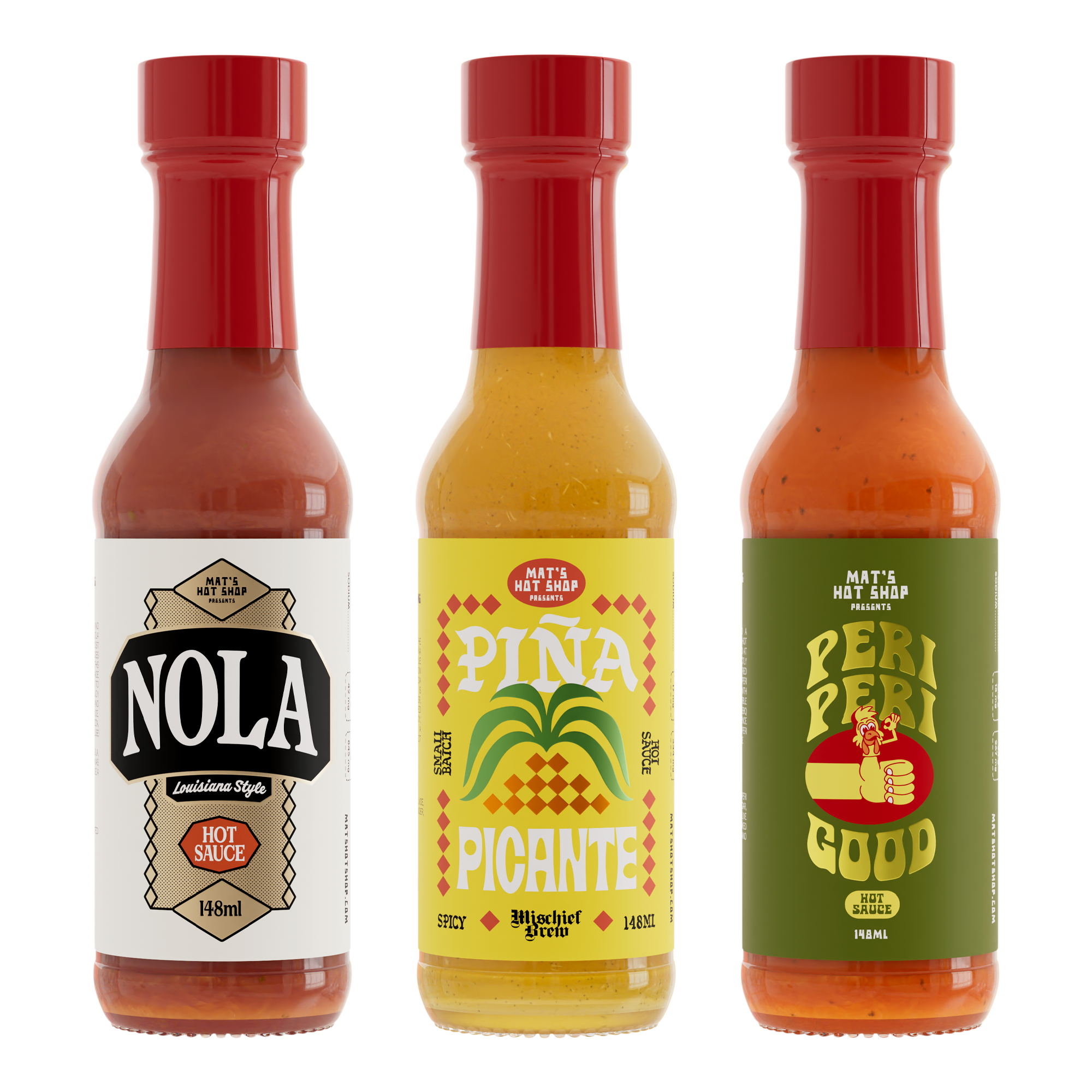 Holy Trinity Hot Sauce Gift Pack Vol 2