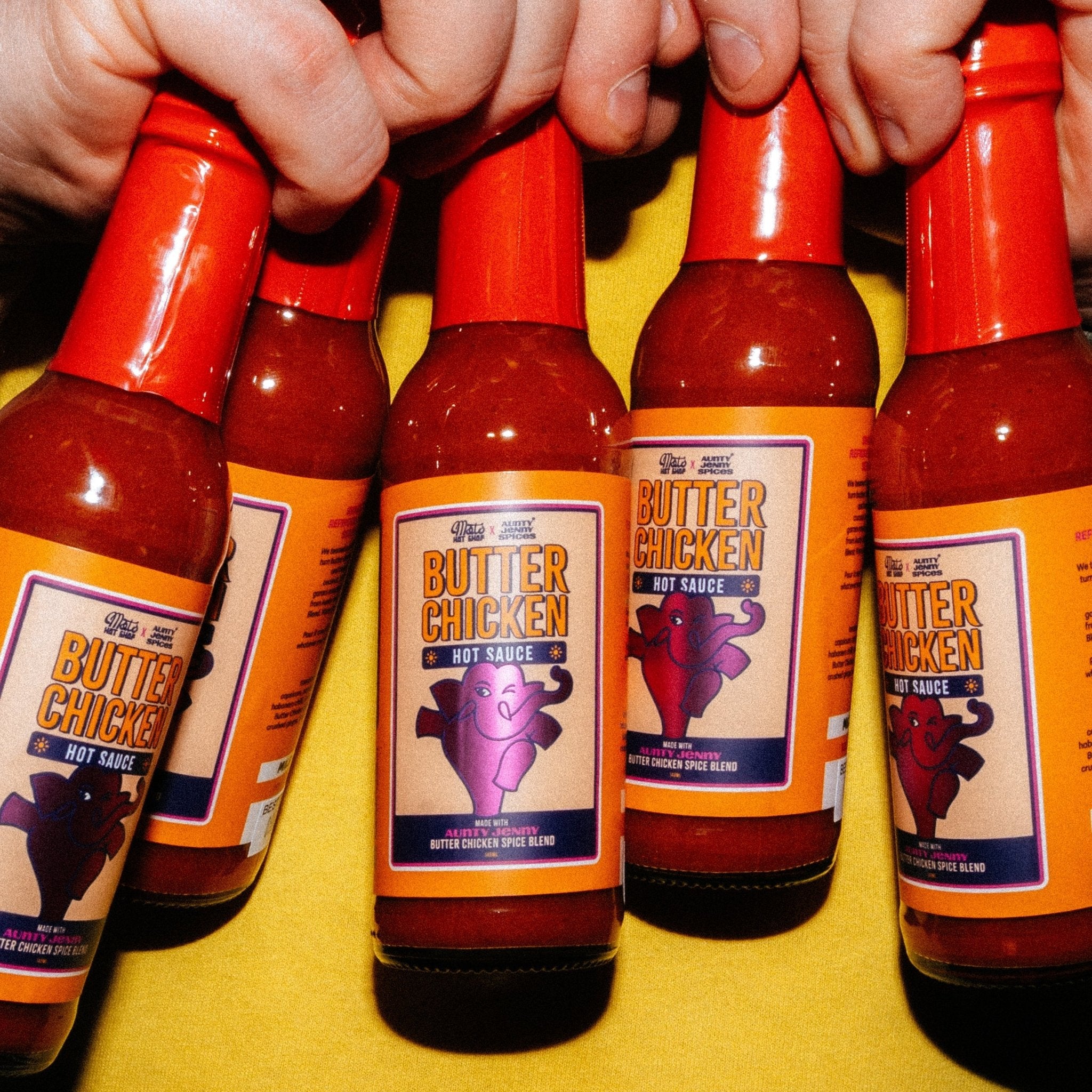 Mat's Hot Shop x Aunty Jenny Spices - Butter Chicken Hot Sauce - Mat's Hot Shop - Australia's Hot Sauce Store