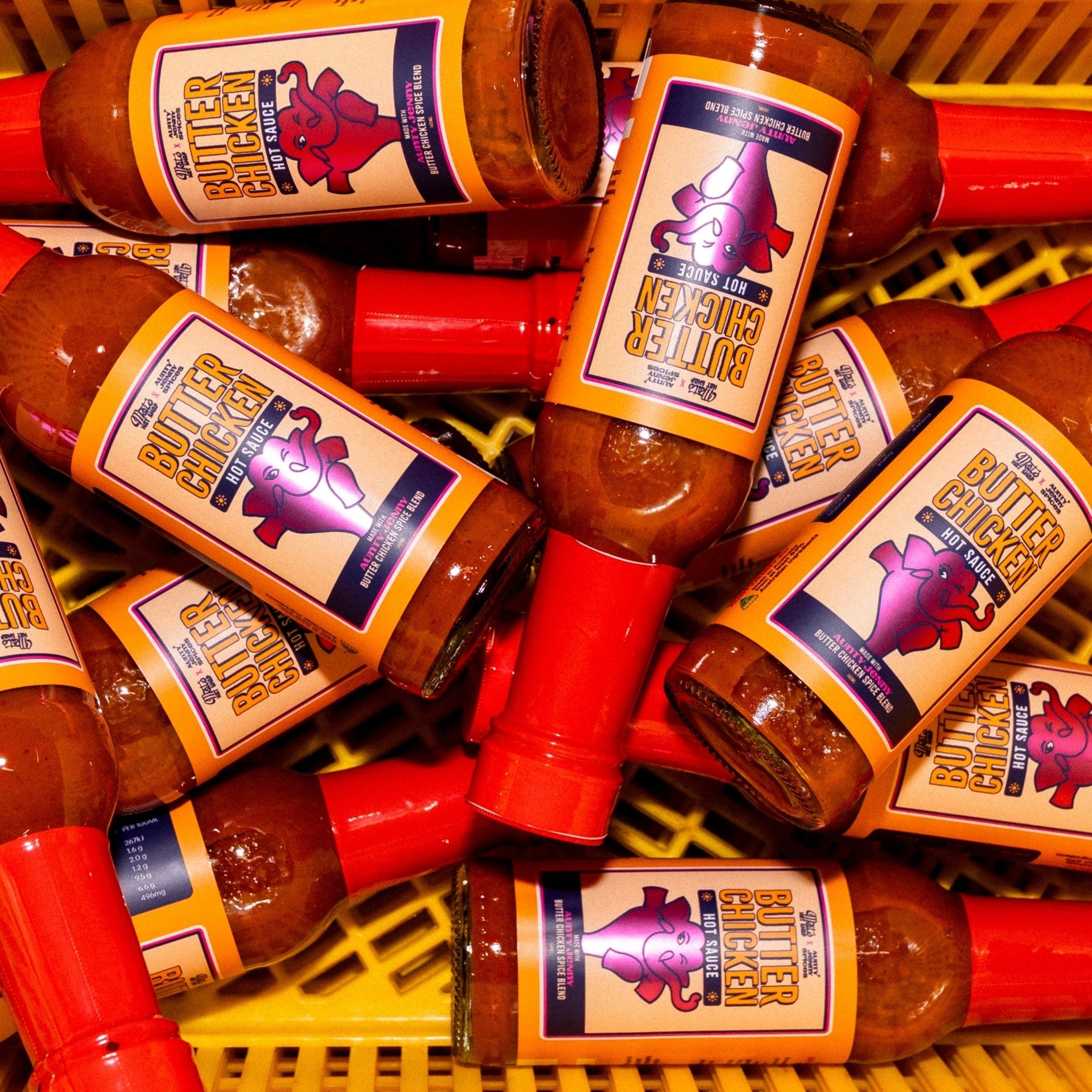 Mat's Hot Shop x Aunty Jenny Spices - Butter Chicken Hot Sauce - Mat's Hot Shop - Australia's Hot Sauce Store