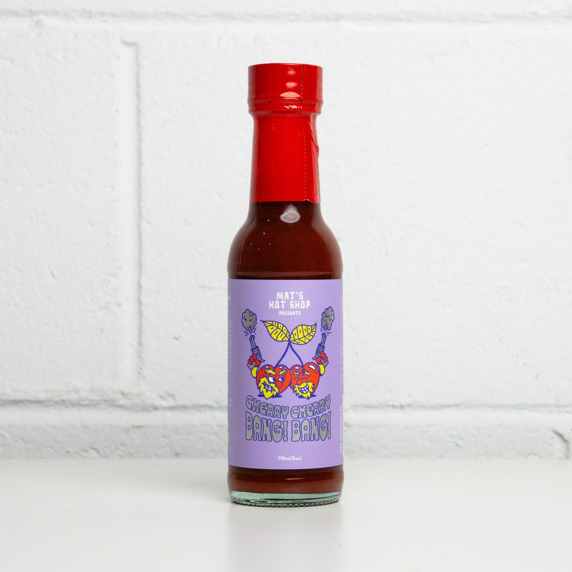 Cherry Cherry BANG! BANG! Hot Sauce - Mat's Hot Shop