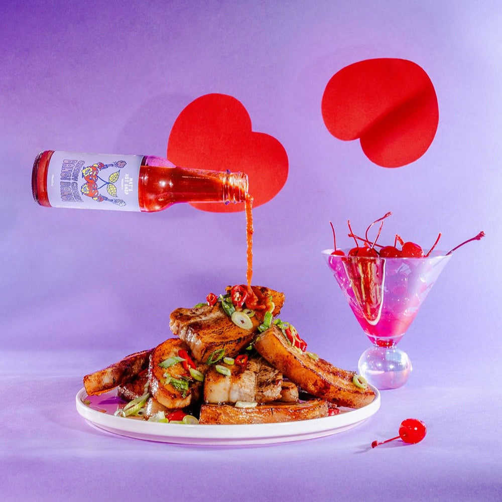 Cherry Cherry BANG! BANG! Hot Sauce - Mat's Hot Shop