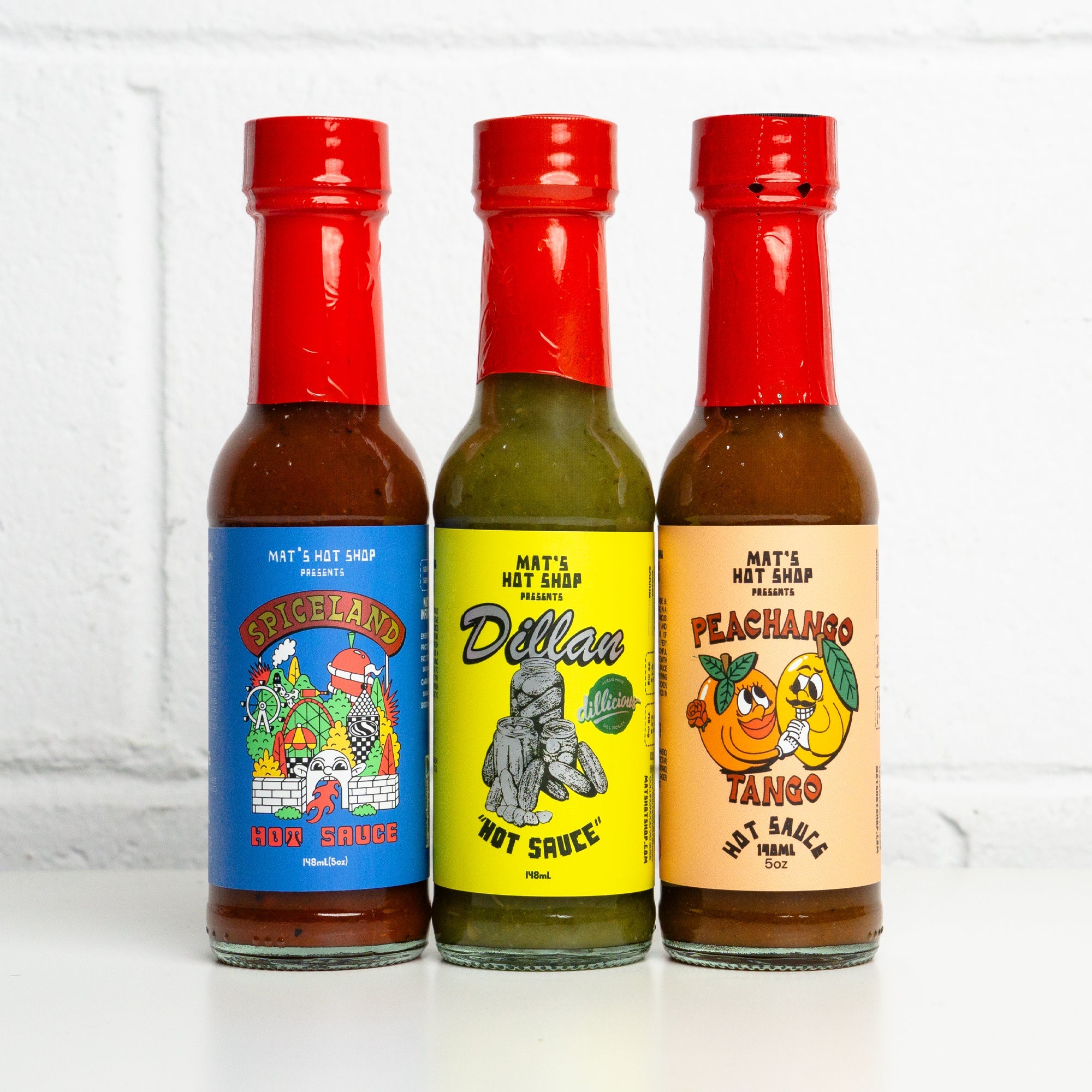 Holy Trinity Hot Sauce Gift Pack - Mat's Hot Shop