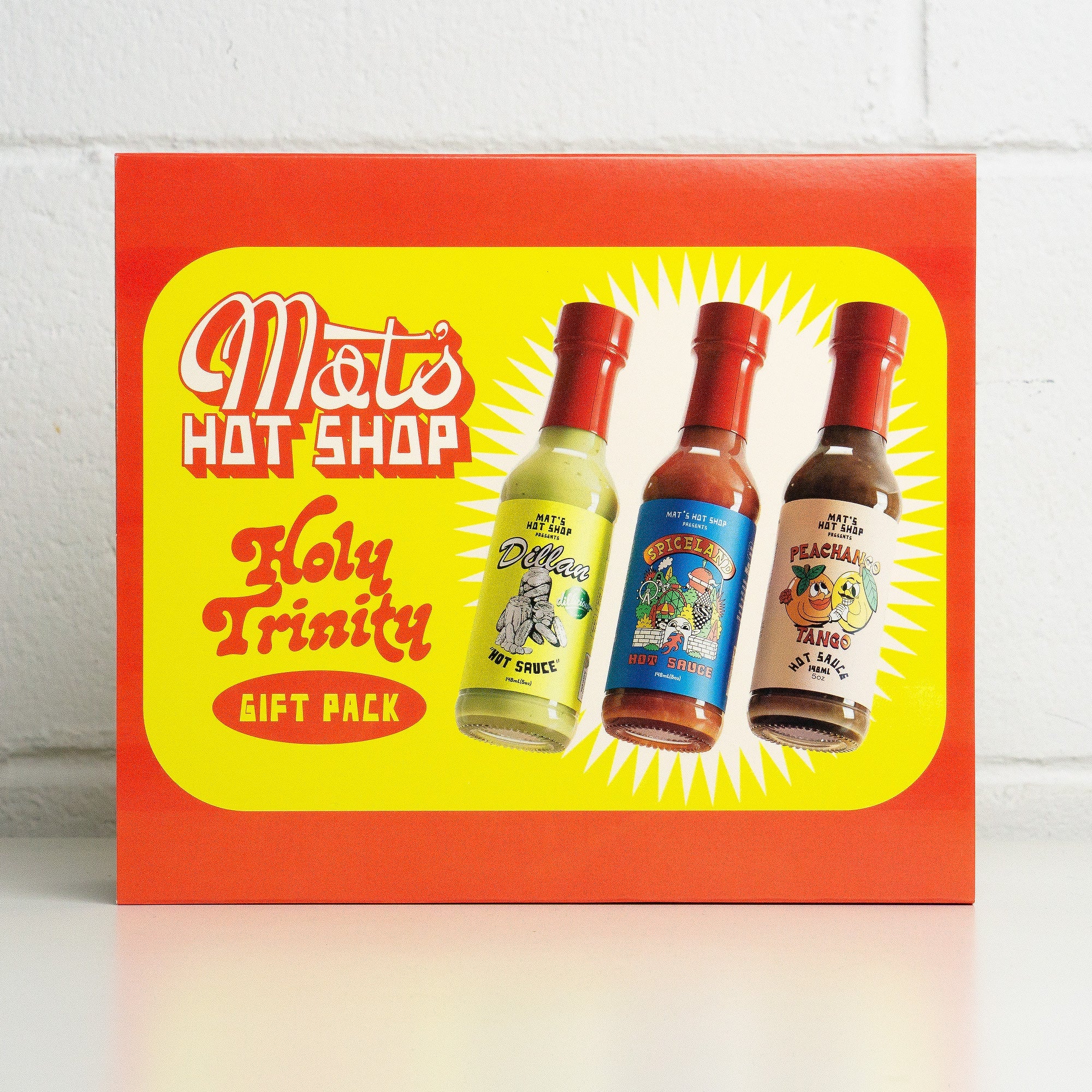 Holy Trinity Hot Sauce Gift Pack - Mat's Hot Shop