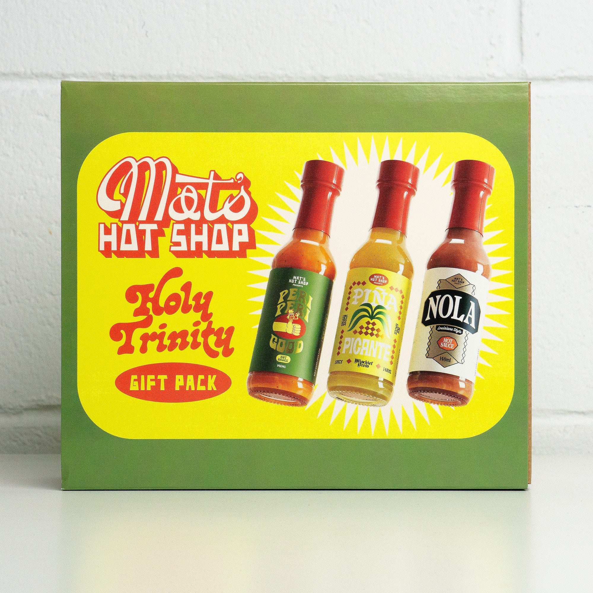 Holy Trinity Hot Sauce Gift Pack Vol 2 - Mat's Hot Shop