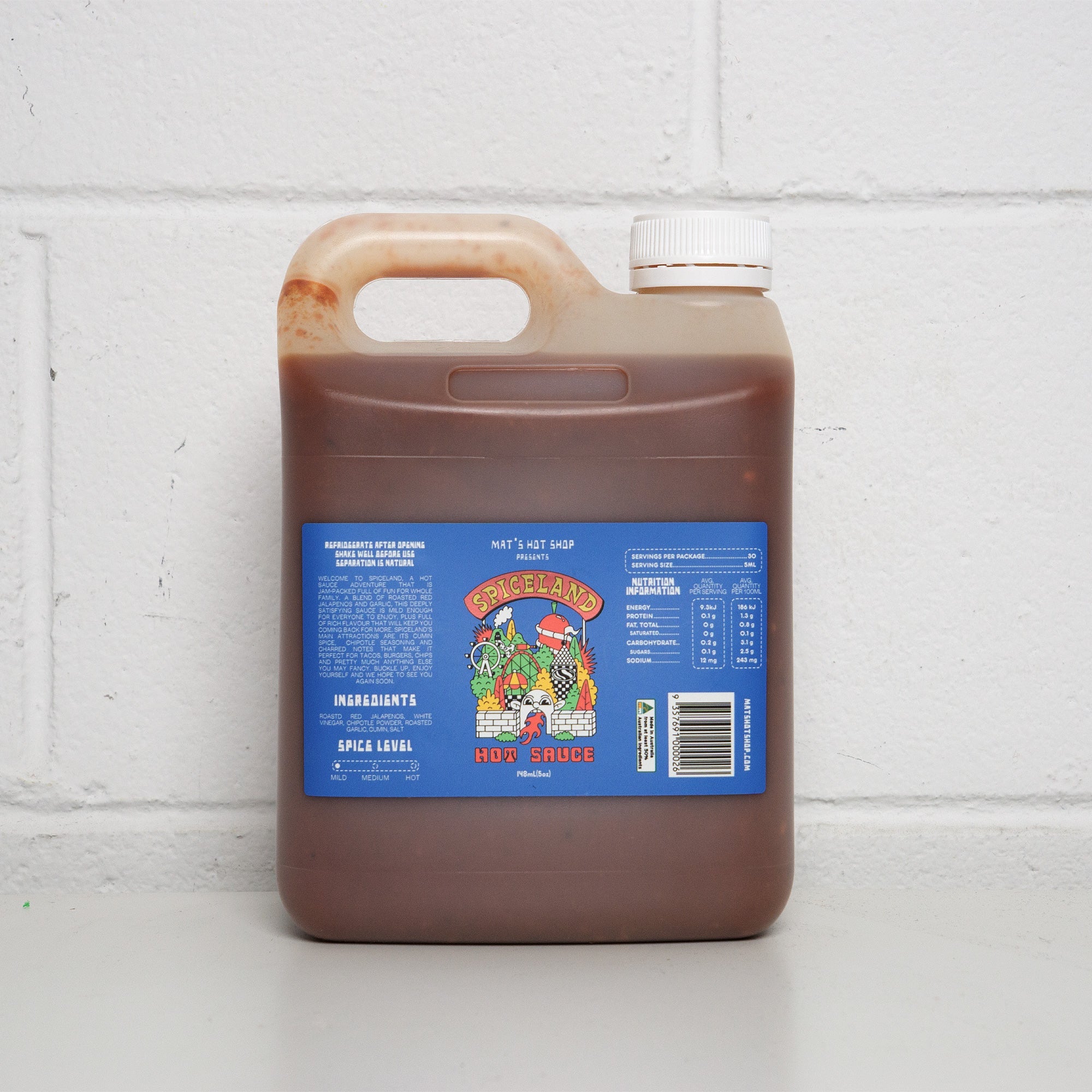 Hot Sauce Jugs - Mat's Hot Shop