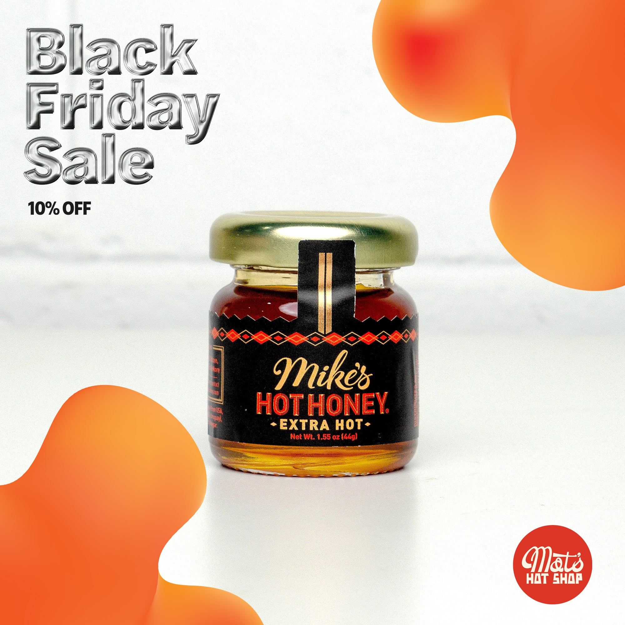 Extra Hot Honey Mini Jar