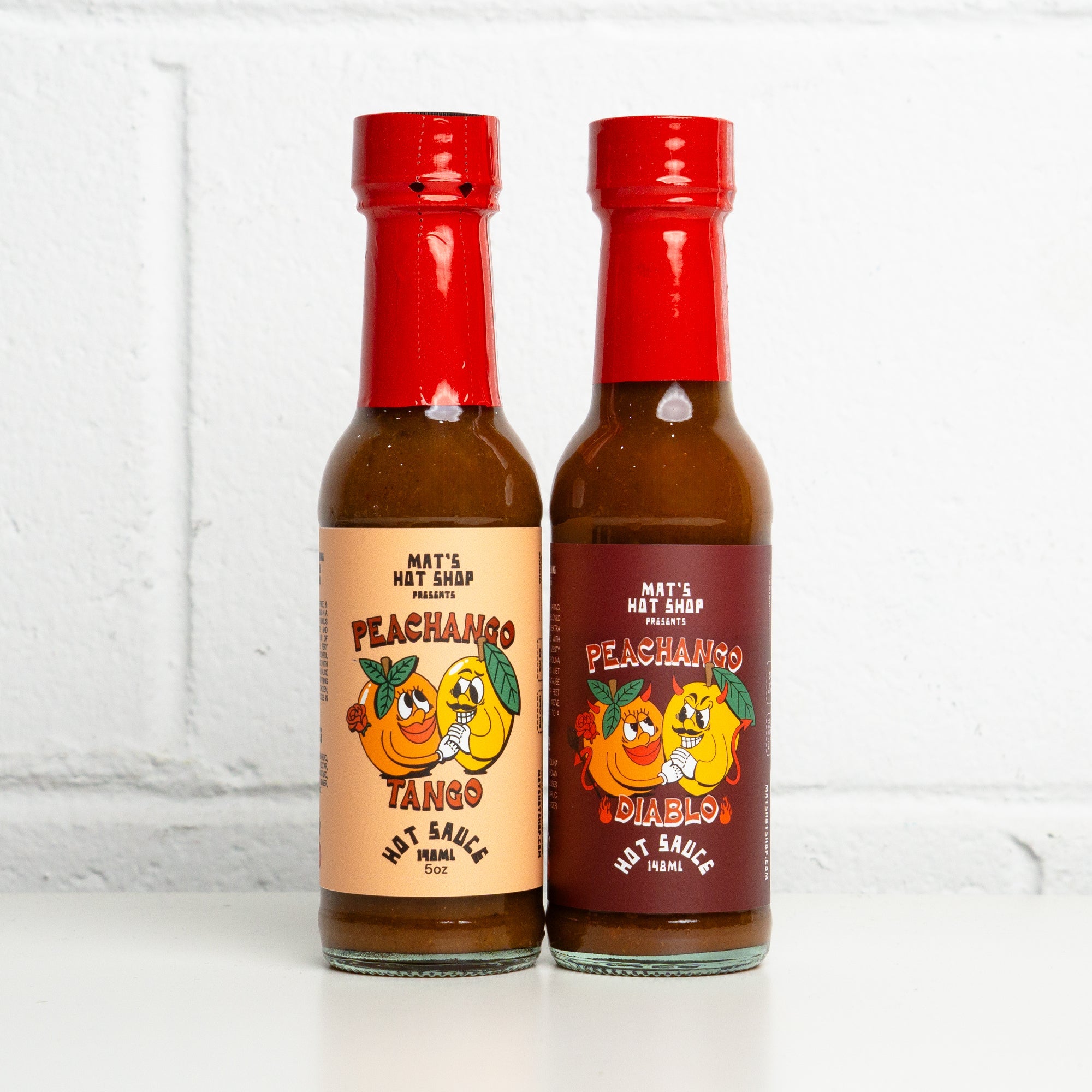 Peachango Hot Sauce Duo Gift Pack - Mat's Hot Shop