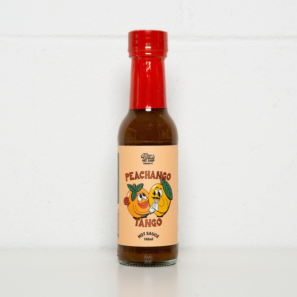 Peachango Tango Hot Sauce - Mat's Hot Shop