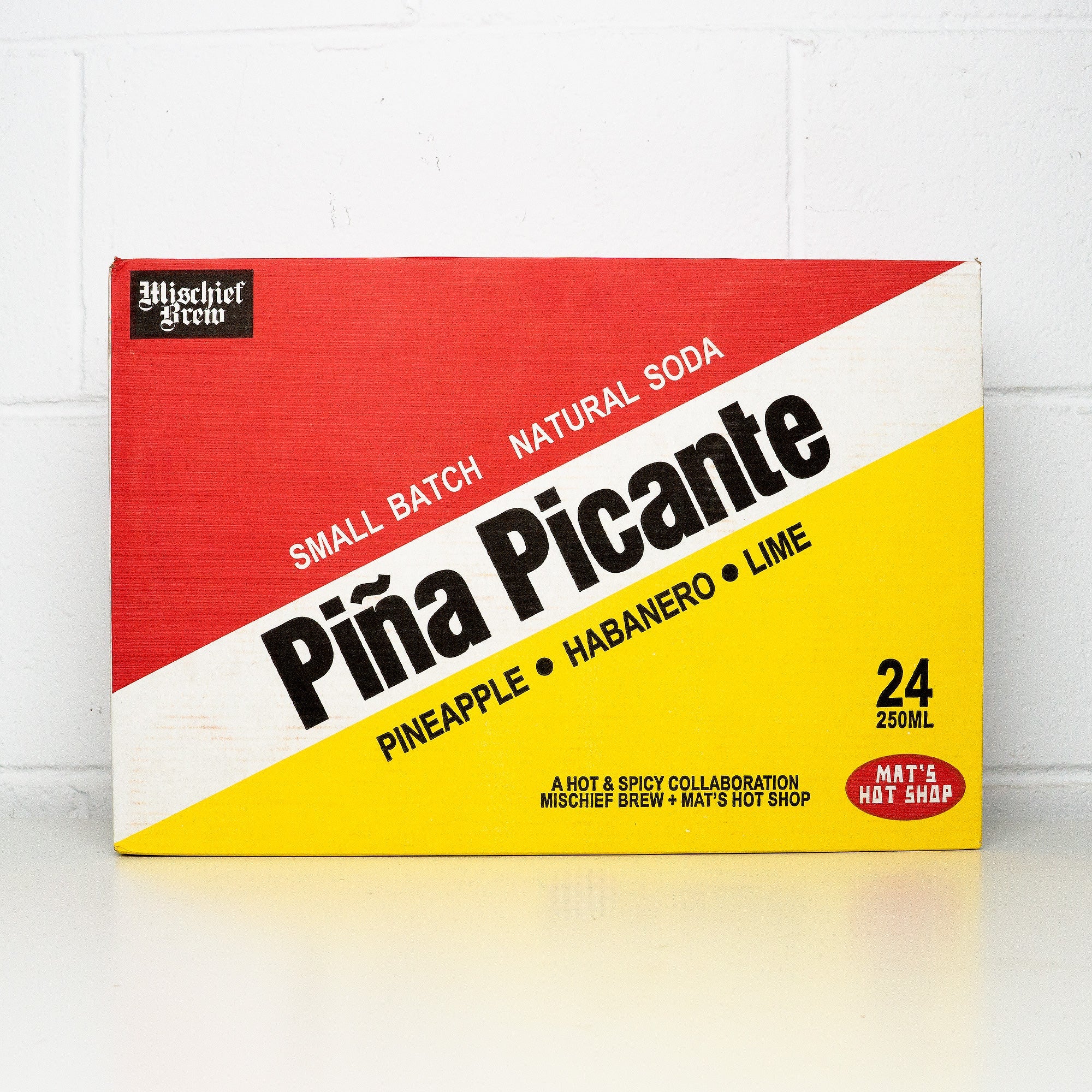 Piña Picante Soda (Case) - Mat's Hot Shop