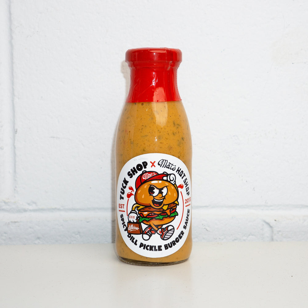 Spicy Dill Pickle Burger Sauce - Mat's Hot Shop