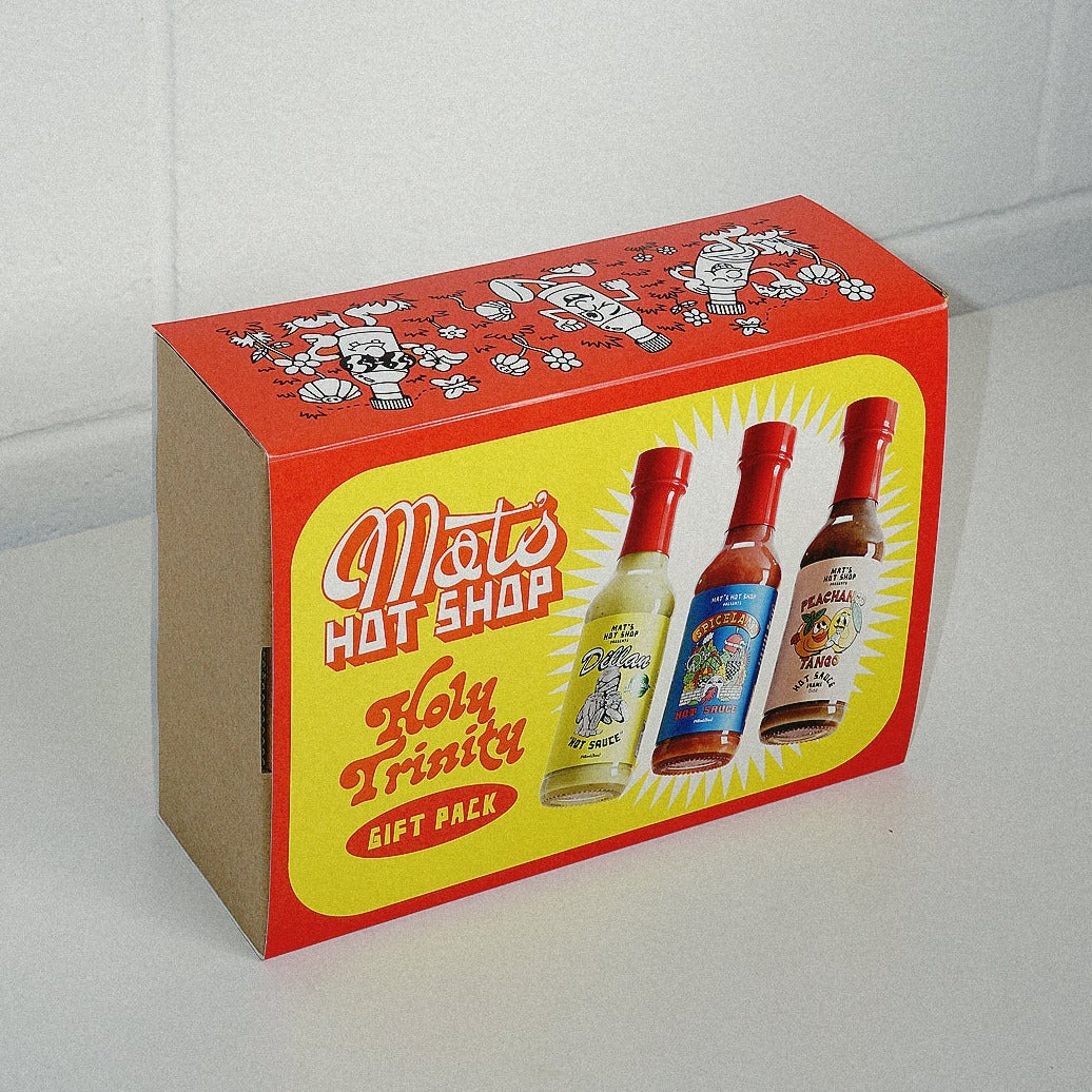 Mat's Hot Shop Holy Trinity Gift Pack