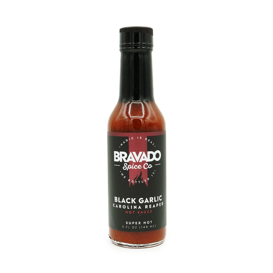 Bravado Spice Co - Bravado Spice Co - Black Garlic Carolina Reaper - Mat's Hot Shop - Australia's Hot Sauce Store