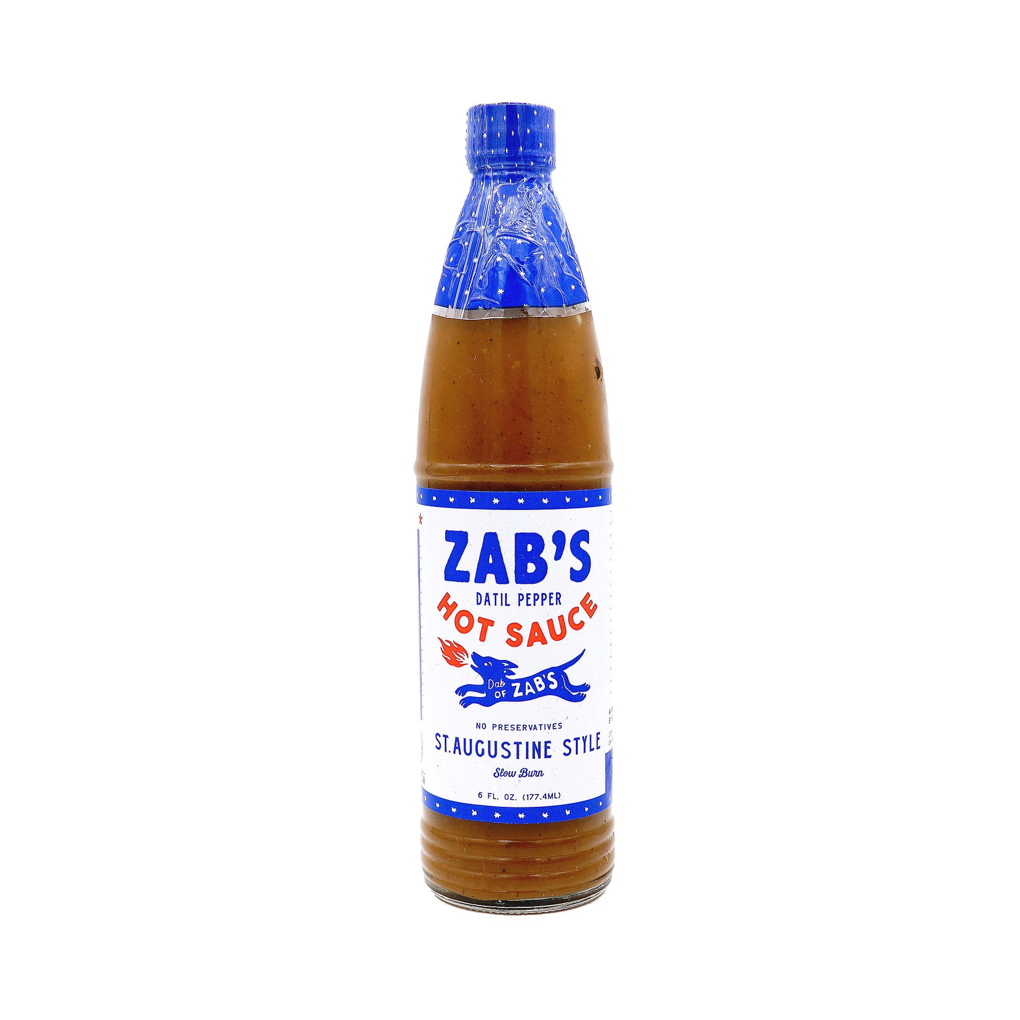 Zab's Datil Pepper Hot Sauce - Zab's Datil Pepper Hot Sauce - St. Augustine Style - Mat's Hot Shop - Australia's Hot Sauce Store