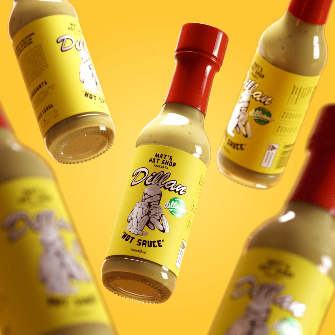 Dillan Dill Pickle Hot Sauce - Mat's Hot Shop
