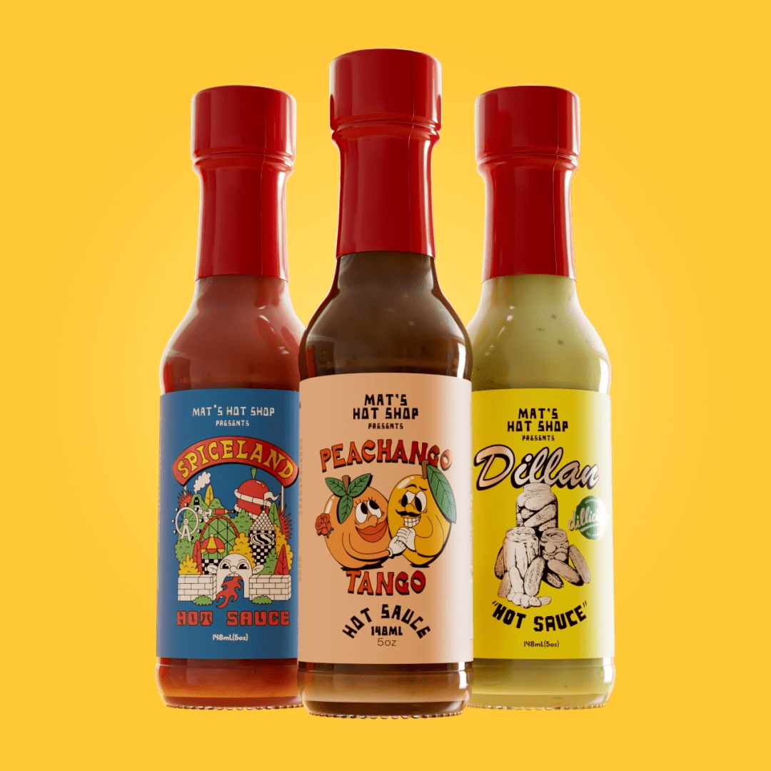 Holy Trinity Hot Sauce Gift Pack - Mat's Hot Shop