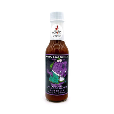 Hot Sauce - Angry Goat Pepper Co - Purple Hippo