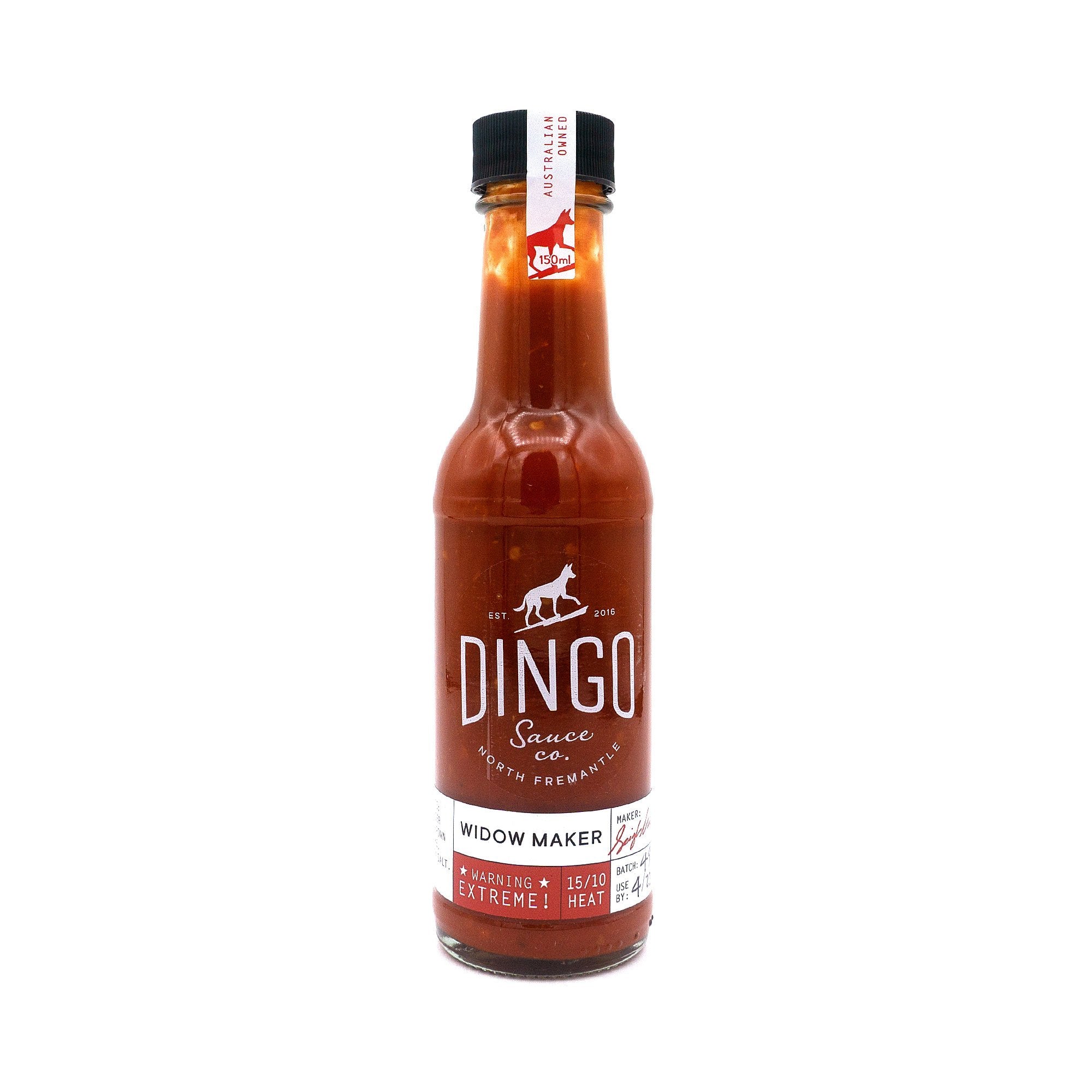 Hot Sauce - Dingo Sauce Co - Widow Maker